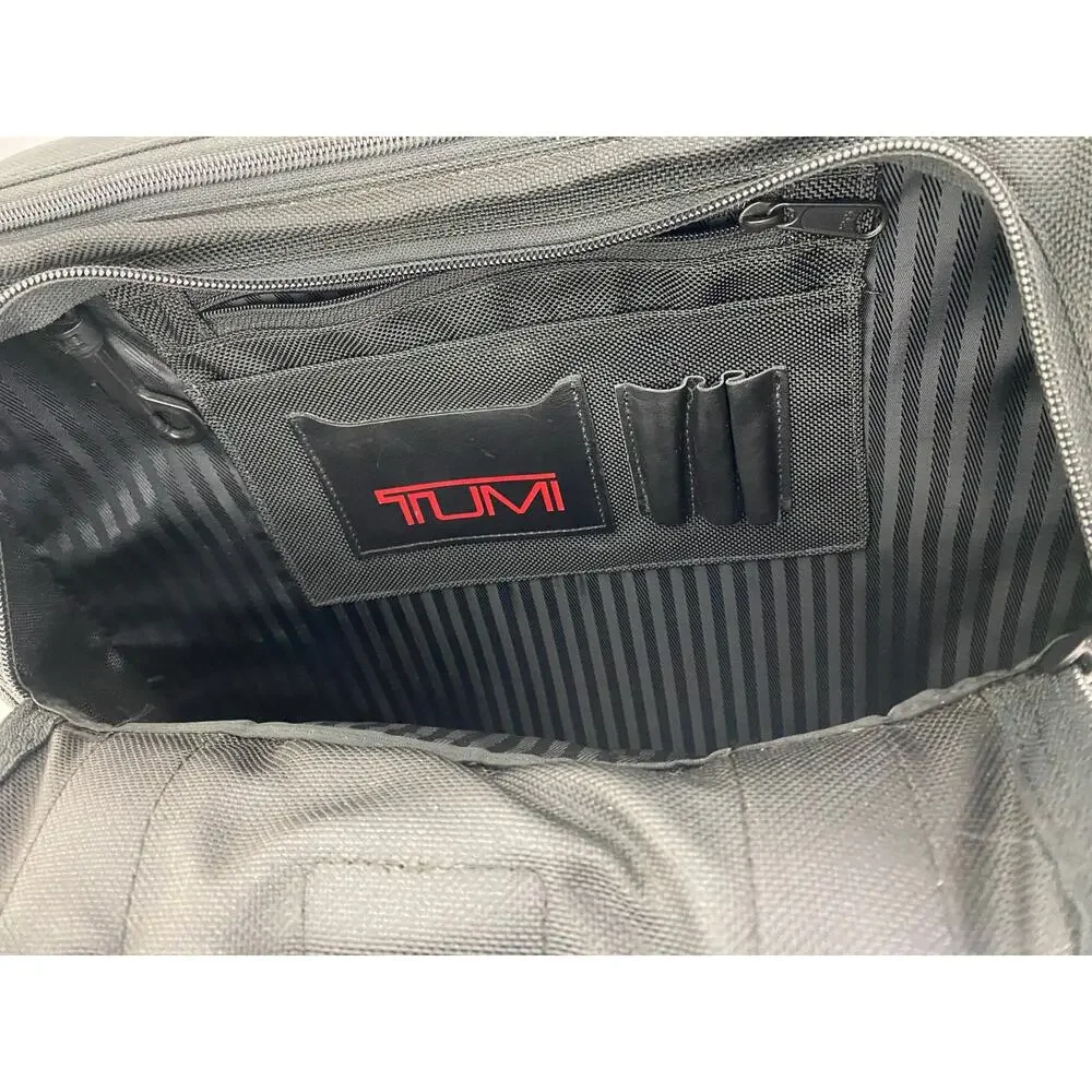VTG Tumi Alpha Ballistic USA carry-on travel messenger upright laptop bag